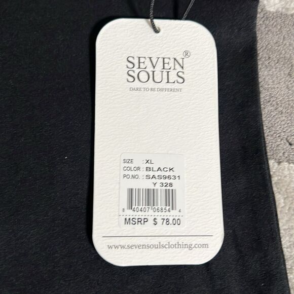 Seven Soul Men’s Sleeveless Muscle Tee - Picture 6 of 6